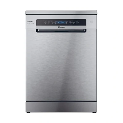 Immagine di Candy RapidÓ CF 4C6F0X Lavastoviglie, 14 Coperti, Maxi TUB e Ladle, Wi Fi + BLE, Connesso, 8 Programmi, Classe C, 59,7x59,8x81,8 cm, Inox