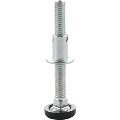 Immagine di VASALAT VAS140 Altezza Regolabile con Manicotto M8 x 30, Contenuto Pezzi, Argento, M8x30 / 10 Stück, Set di