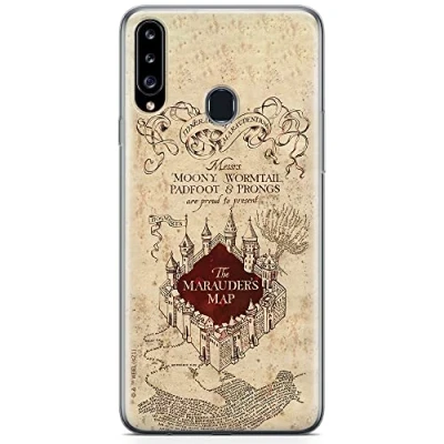 Immagine di ERT GROUP custodia per cellulare Samsung A20S originale e con licenza ufficiale Harry Potter, modello 073 adattato in modo ottimale alla forma dello smartphone, TPU