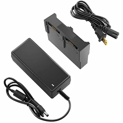 Immagine di LYONGTECH Caricabatterie con Display LCD per DJI Spark Drone, 4 in 1 Caricatore,Ricarica Batterie, Stazione di Ricarica Carica Batteria Accessori