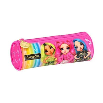 Immagine di SAFTA Portatutto Rotondo Arcobaleno Alto 20 x 7 cm, Multicolore, 812220026