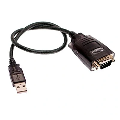 Immagine di Ewent Convertitore Adattatore da USB 2.0 a Seriale RS 232 Compatibile con Windows e Mac Cavo 1,5 Metri