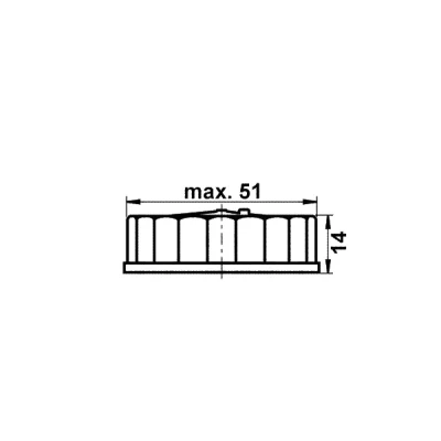 Immagine di ATE 03.3556 1065.2 Chiusura, serbatoio liquido freni