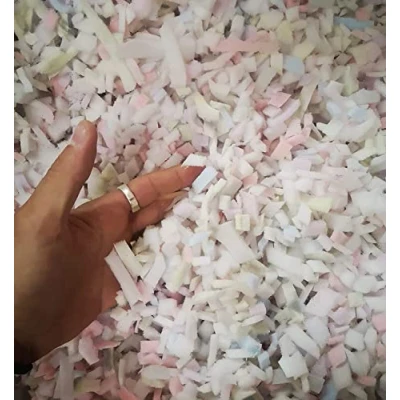 Immagine di Bananair Fiocchi di schiuma (50 L 1000 L) per foderare e riempire cuscini, peluche, pouf. (1000 litri)