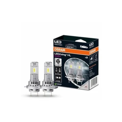 Immagine di OSRAM LEDriving HL EASY ≜ H7/H18, lampada LED abbaglianti e anabbaglianti, bianco freddo 6500K, nessun accessorio necessario, solo per uso fuoristrada no ECE, 2 lampade