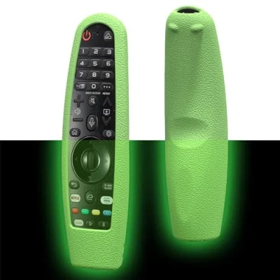 Immagine di SIKAI CASE Custodia Telecomando per LG AN MR19BA MR20GA MR18BA MR650A MR600, Guscio Salvatelecomando Compatibile con Magic Remote Adatto, Copertura Protettiva Cover（Luminoso Verde）