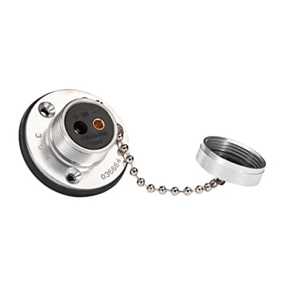 Immagine di HELLA Presa corrente 2a... poli Raccordo a vite Spina: Contatto Lunghezza: 64mm Alluminio argento DIN/ ISO: 14690 Blister Quantità: 1 8JB 002 281
