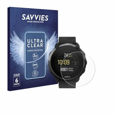 Immagine di savvies (6 Pezzi Pellicola Protettiva per Suunto 3 Fitness Protezione Schermo Trasparente