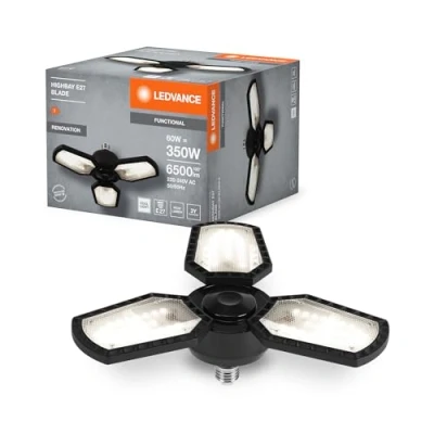Immagine di LEDVANCE 4058075843387 LED (monocolore) ERP F (A G) E27 60 W = 350 Bianco neutro (Ø x A) 337 mm 109 1 pz.