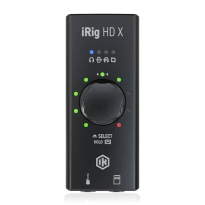 Immagine di iRig HD X Interfaccia audio per chitarra iPhone, iPad, Mac, iOS e PC con cavo USB C, Lightning registrazione musicale a 24 bit, 96 kHz