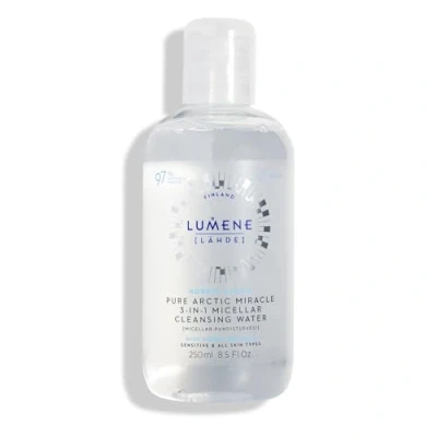 Immagine di PURE ARCTIC MIRACLE 3 in 1 MICELLAR CLEANSING WATER / VERO miracolo Artico acqua micellare detergente 250ml Made Finlandia