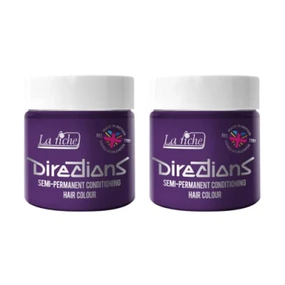 Immagine di Pacco Da Due Tinte Per Capelli 88ml La Riche Directions (Violet)