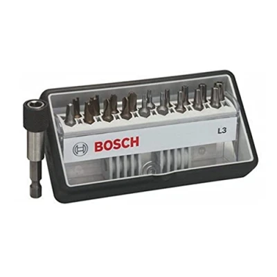 Immagine di Bosch Accessories Robust Line 2607002569 Kit inserti 19 parti Quadrato interno