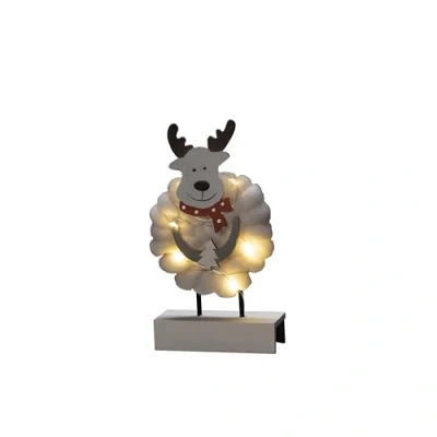 Immagine di Konstsmide 3266 210 Sagoma a LED Alce Bianco caldo (monocolore) Temporizzate