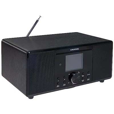 Immagine di GRUNDIG DTR 7000 2.0 DAB+ WEB NEGRO, WIFI, BLUETOOTH, CD