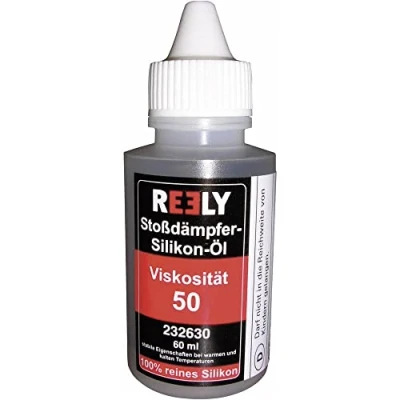 Immagine di Reely Olio siliconico per ammortizzatori Viscosità CST / CPS 1000 WT 73 60 ml