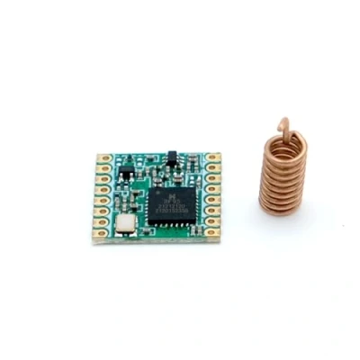 Immagine di Paradisetronic.com RFM95W 868MHz LoRa Breakout Board con antenna, modulo radio Long Range per Arduino e Raspberry Pi