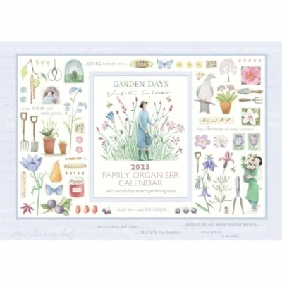 Immagine di Garden Days Week to View Planner A4 Calendar 2025
