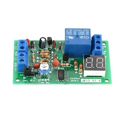 Immagine di Nikou modulo relè timer Display LED DC12V Ritardo conto alla rovescia Spegnere il interruttore