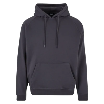Immagine di Urban Classics Blank Felpa con cappuccio, Uomo, Taglia: Large, Darkshadow