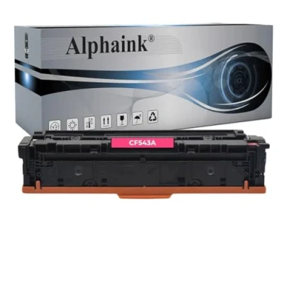 Immagine di alphaink Toner Compatibili con HP 203A CF543A per Color Laserjet Pro MFP M281fdw M281fdn M280nw M281cdw M254dw M254nw M254dn M281 M254 M280 (1 Magenta)