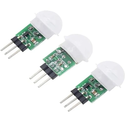 Immagine di AS312 Mini Piroelettrico PIR Modulo Sensore Umano IR Infrarossi Corpo Movimento Manuale Rilevatore