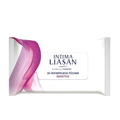 Immagine di Intima Liasan by Sagrotan Salviette per la cura intima, senza sapone e alcool, confezione da 30