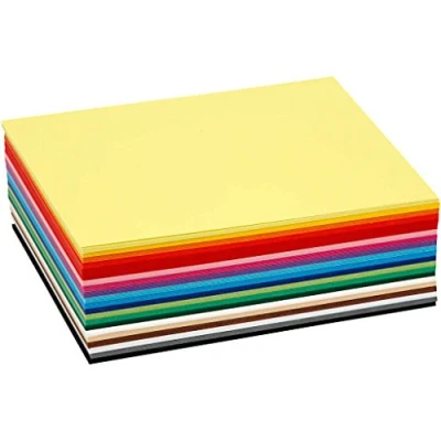 Immagine di Creativ Colortime 120 pezzi di cartoncino Colori assortiti