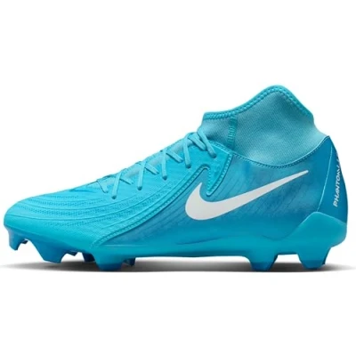Immagine di Nike Performance Phantom LUNA 2 Academy Scarpe da calcetto con tacchetti, Uomo, Taglia: 41, Blue fury white Sintetico / tessuto