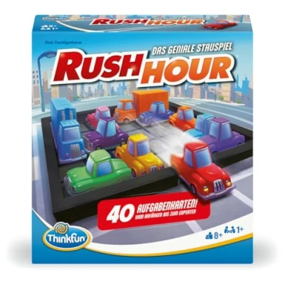 Immagine di ThinkFun Rush Hour Il geniale ingorgo. Gioco di logica Ragazze a Partire dagli 8 Anni, 76599