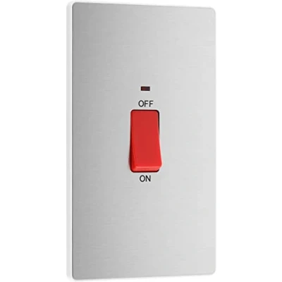 Immagine di BG Electrical Evolve Interruttore rettangolare bipolare con indicatore LED