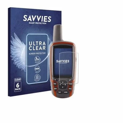 Immagine di savvies (6 Pezzi Pellicola Protettiva per Garmin GPSMAP 62s Protezione Schermo Trasparente