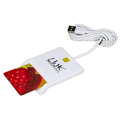 Immagine di LINK LKCARD02 LETTORE SMART CARD USB 2.0, Bianco