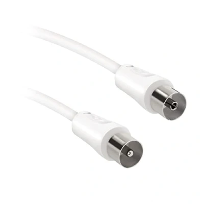 Immagine di Ekon cavo antenna TV, antenna, maschio femmina, 10 metri, 75 dB, per smart decoder, digitale terrestre