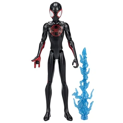 Immagine di Spider Man Hasbro Marvel Across The Verse, Action Figure di Miles Morales in Scala da 15 cm con Accessorio Ragnatela, per Bambini dai 4 Anni su
