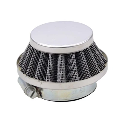 Immagine di GOOFIT Filtro Aria 44 Minimoto Universale sostituzione per 2 Tempi 47cc 49cc GSR46R GSR40 TS Scooter Pocket Bike ATV Quad Go Kart Argento