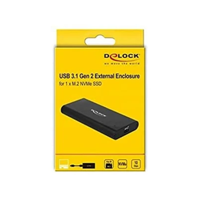 Immagine di Delock M.2 NVMe PCIe SSD (M.2), Case per hard disk, Nero