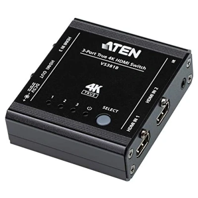 Immagine di ATEN VS381B Switch HDMI 4096 x 2160 Pixel Nero