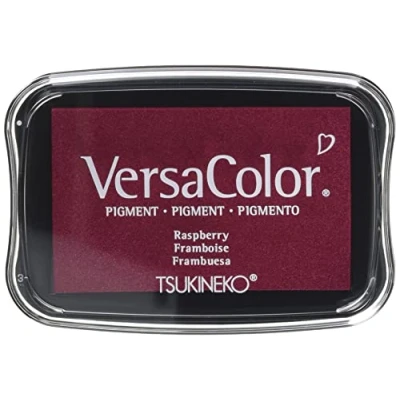 Immagine di Rayher 29017275 Versa Color pigmentato per timbri, plastica, lampone, 9,4 x 6,6 2 cm