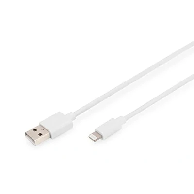 Immagine di Digitus Cellulare, Apple iPad/iPhone/iPod, Computer, Notebook Cavo di ricarica [1x USB A 1x Lightning] 2 m A, Lightning