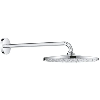 Immagine di Grohe 26558000 Rainshower Mono Set Soffione Doccia a Parete Sporgenza, 1 Getto, Cromo, Tondo