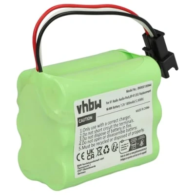 Immagine di vhbw batteria sostituisce Tivoli PP 2, MA 4 per digital radio (1800mAh, 7,2V, NiMH)