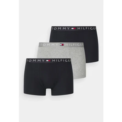 Immagine di Tommy Hilfiger Original Trunk 3 PACK Culotte, Uomo, Taglia: Small, Grey/white/desert sky