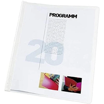 Immagine di Durable 225002 Durabind, sistema per la rilegatura permanente di documenti e fascicoli, capacità 30 fogli, f.to A4, bianco, conf. da 25 pezzi