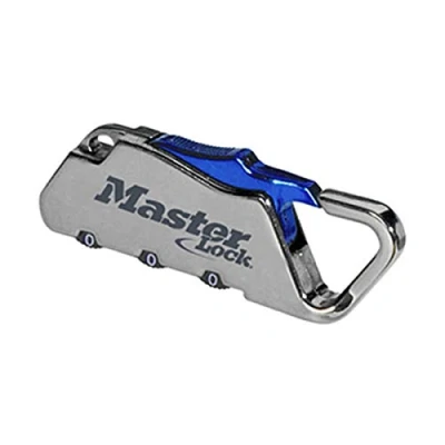 Immagine di Master Lock 1549EURDCOL Lucchetto per zaini con combinazione, Colore casuale, 6.3 x 1.5 0.5 cm