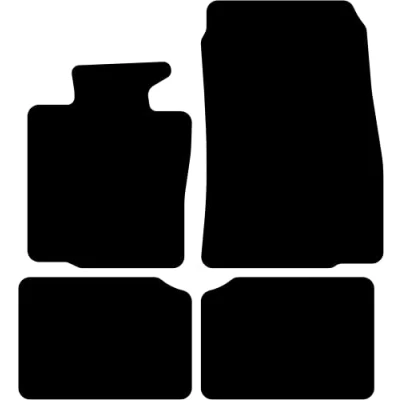 Immagine di Kovvar Tappetini Auto adatti per Mini Countryman R60 2010 2017 Qualità: Basic