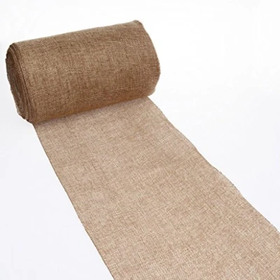 Immagine di Deko AS GmbH Runner da Tavolo Shabby Chic in Effetto Lino 20 cm cocosbraun 5 m 69 200 di 21