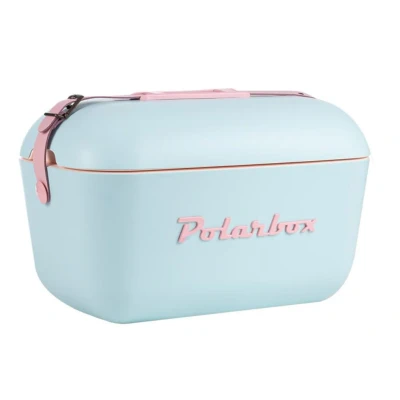 Immagine di Polarbox Cool Box with Shoulder Strap Light Blue 12 liters.