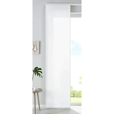 Immagine di Gardinenbox 85600N Set di 1 tenda a pannello, in microfibra, divisorio, 245 x 60 cm (altezza larghezza), colore viola opaco
