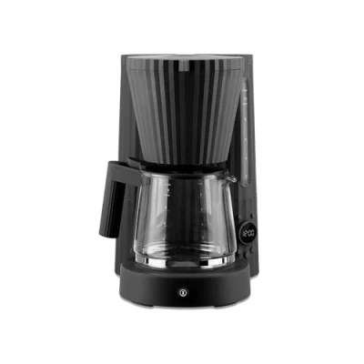 Immagine di Alessi Coffee Maker Plissé black Michele De Lucchi 1.5 liters MDL14 B
